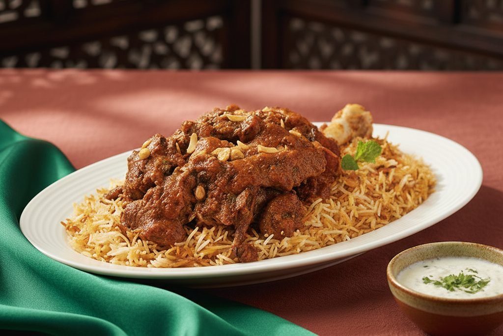 Tandoori Raan Biryani